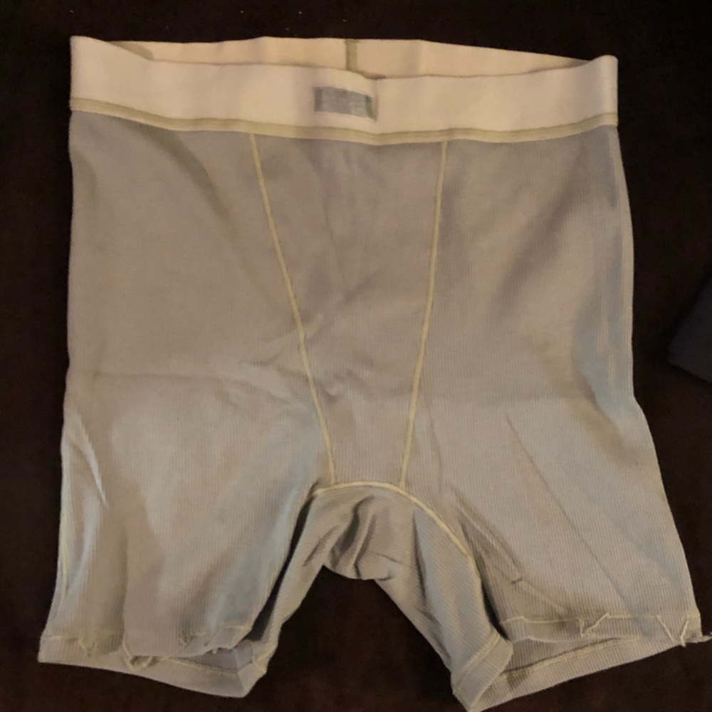 💜Skims Cotton Ribbed boxer- Color Mineral